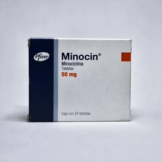 Minocin 50mg 24 tabs, Minocycline